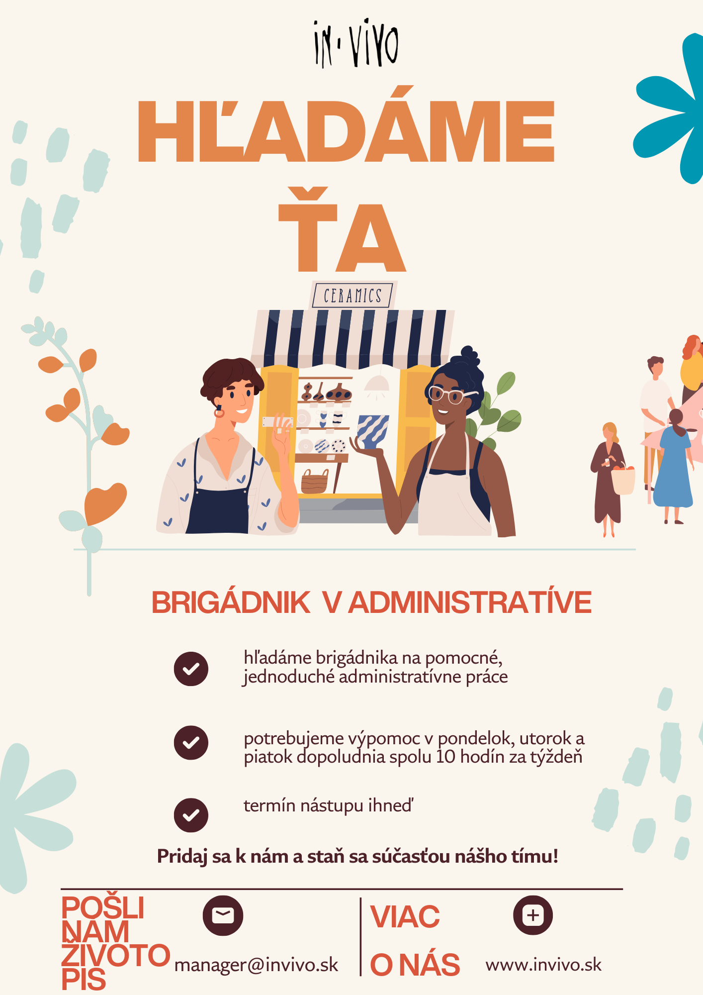 Hľadáme ťa