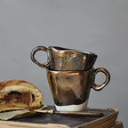 Tasse Espresso Mit Milch