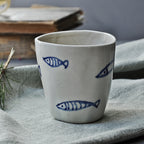 Tasse Glas L Fisch