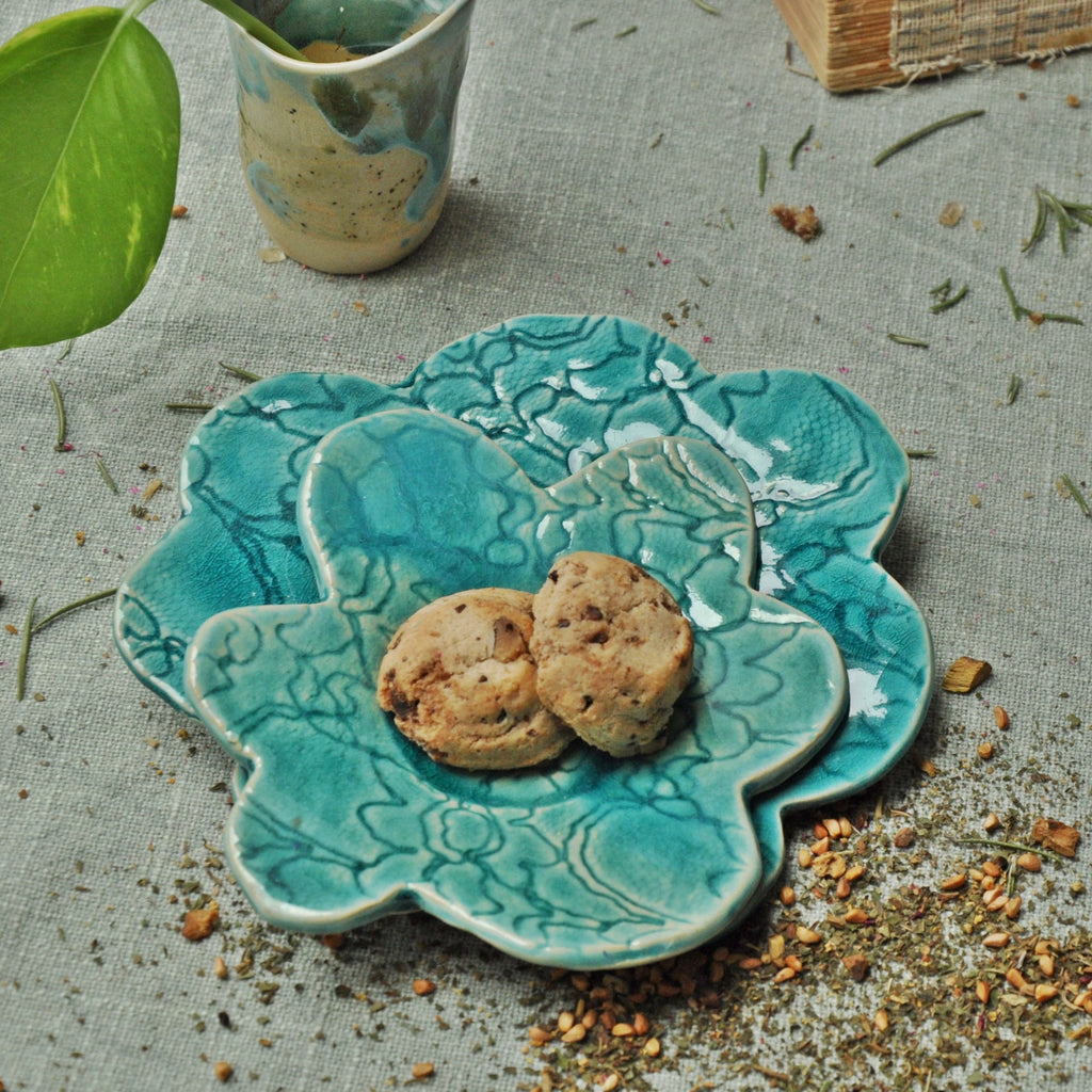 Saucer flower lace L