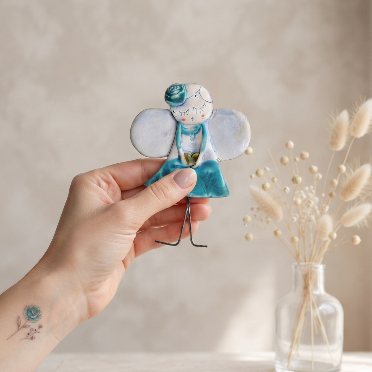Angel hanging bauble M