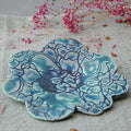 Untertasse Blume Spitze L