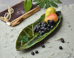 Decorative bowl - classic leaf XL
