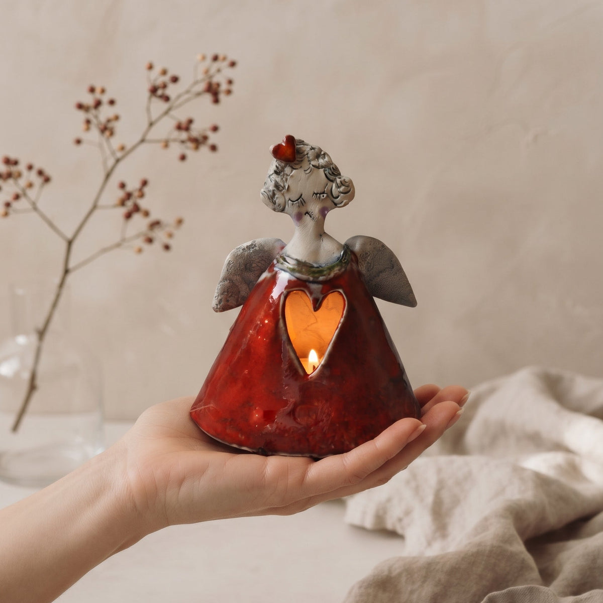 Tealight Holder Cottage