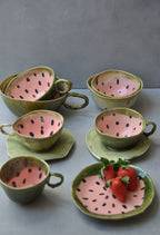Tasse Kreis Melone S