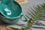 Tasse Kreis mit Vogel