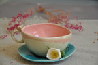 Tasse Kreis mit Rose S