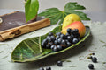 Decorative bowl - classic leaf XL