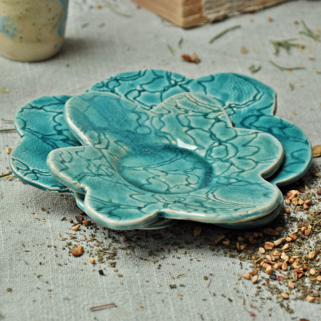 Saucer flower lace L