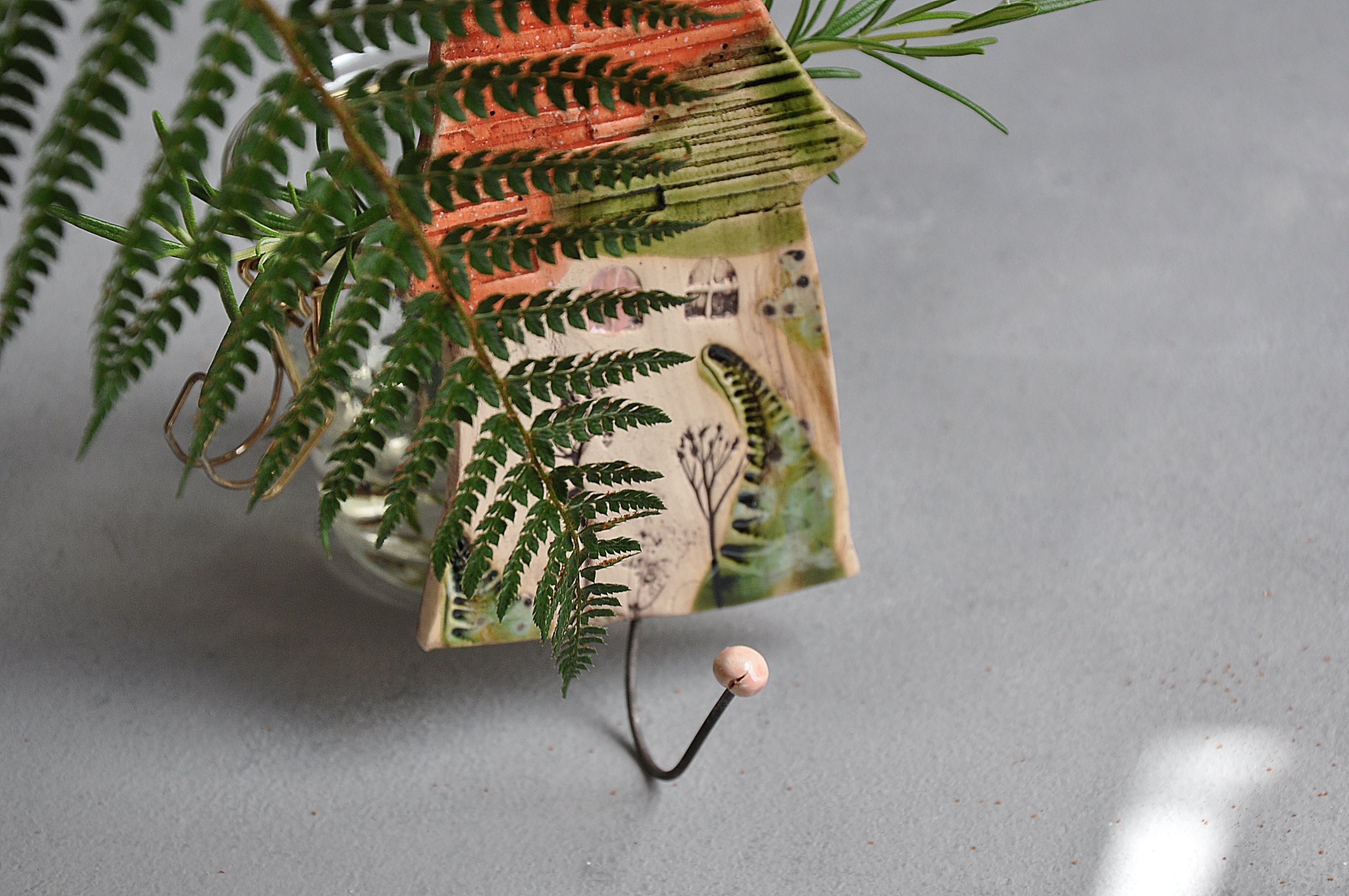 Engel auf Herz Schamott Natur